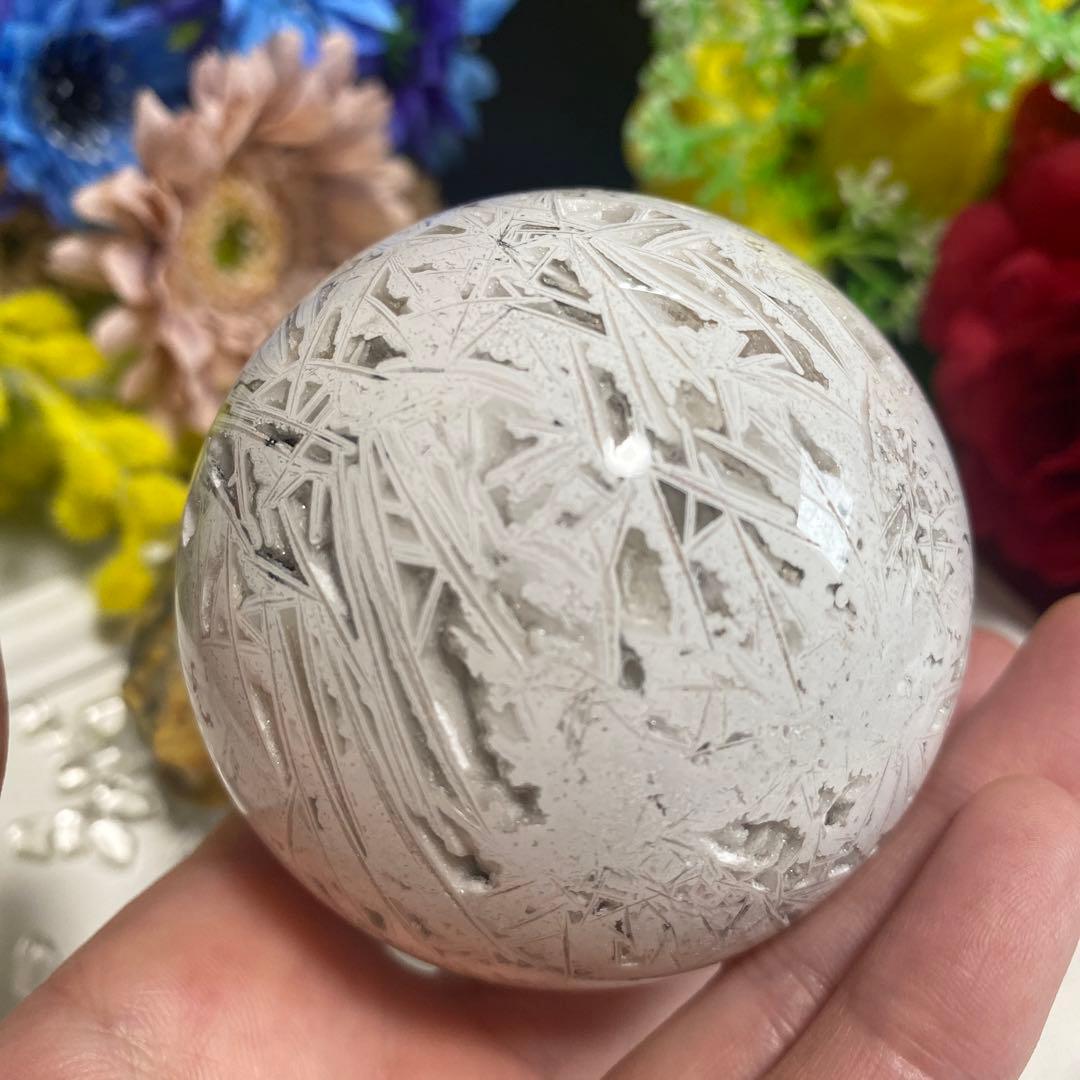 ホワイト メキシカンクレイジーアゲート ①