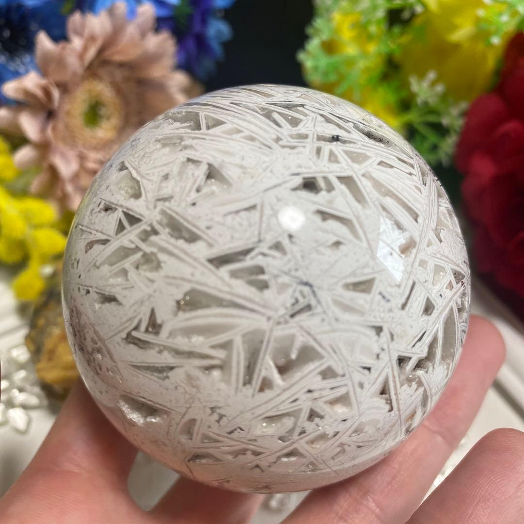 ホワイト メキシカンクレイジーアゲート ①