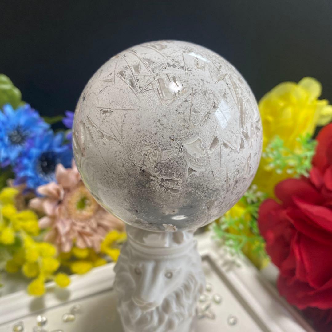 ホワイト メキシカンクレイジーアゲート ①