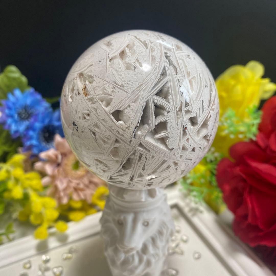 ホワイト メキシカンクレイジーアゲート ①