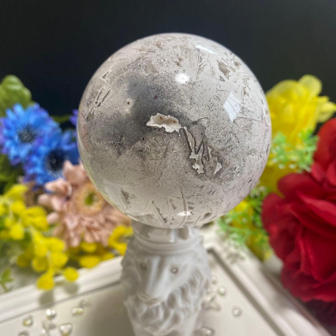 ホワイト メキシカンクレイジーアゲート ①