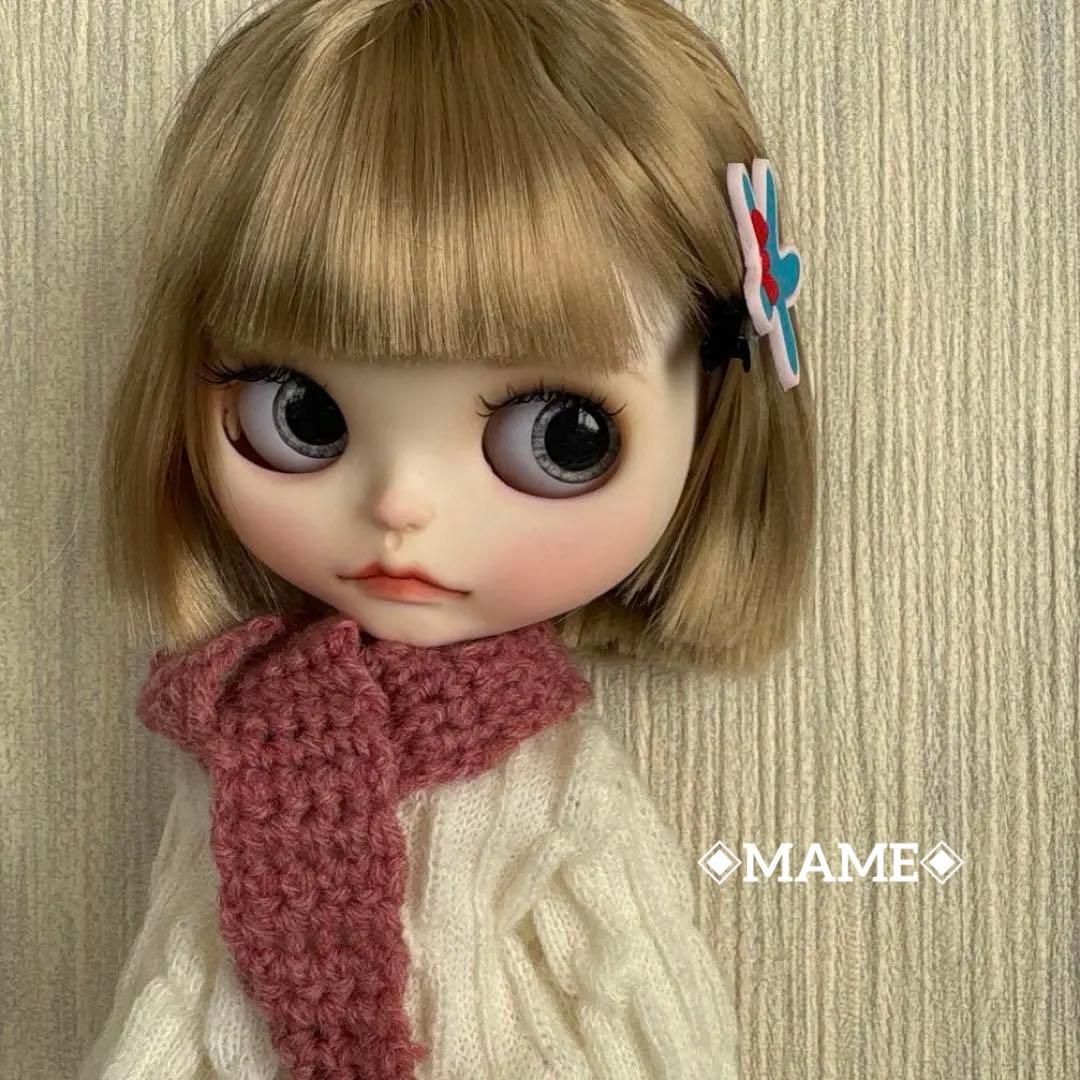 アイシードールカスタム♡白肌・ゴールドボブ♡