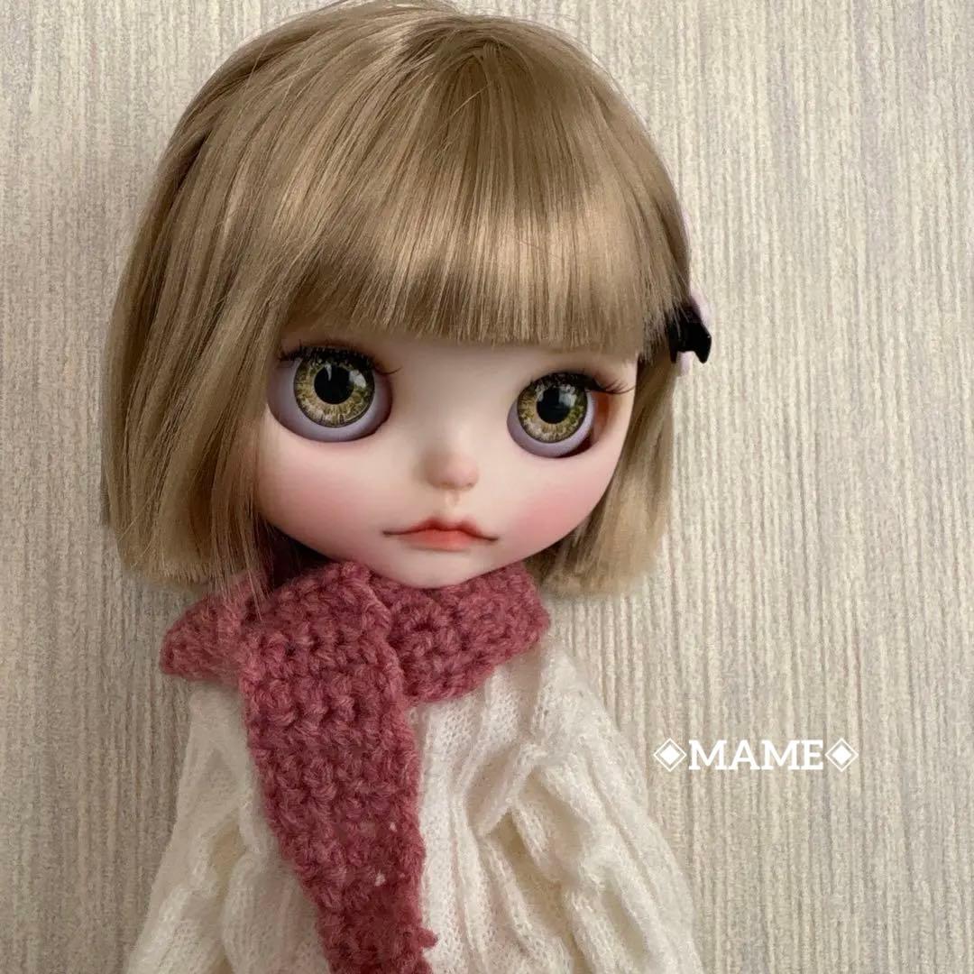 アイシードールカスタム♡白肌・ゴールドボブ♡