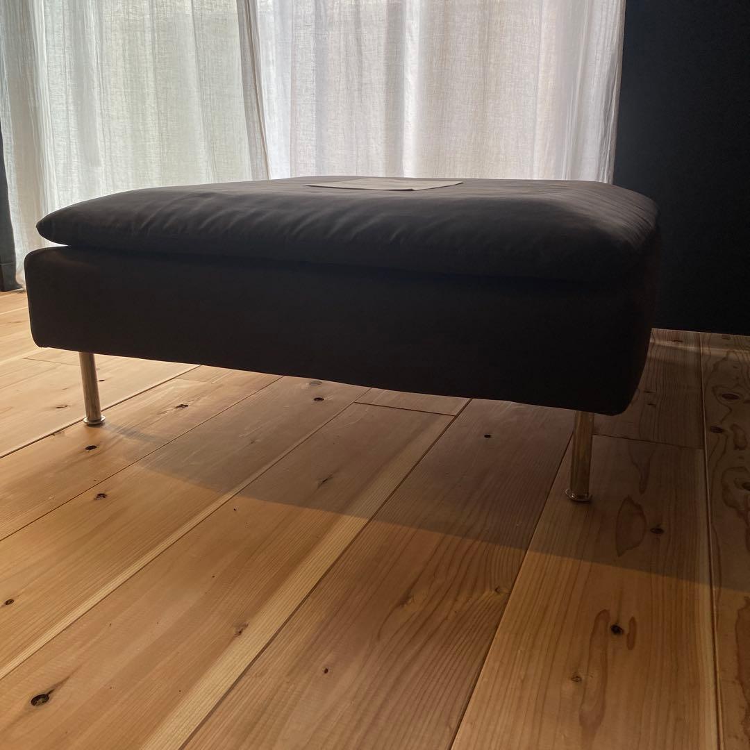 IKEA ソーデルハムン　オットマン　サムスターダークグレー　廃盤