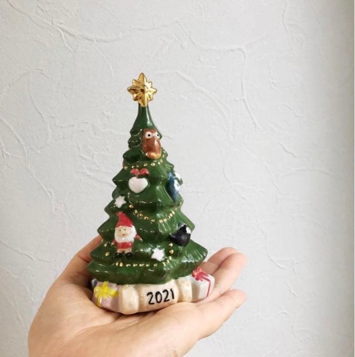 美品】 ロイヤルコペンハーゲン 2021クリスマスツリー フィギュリン