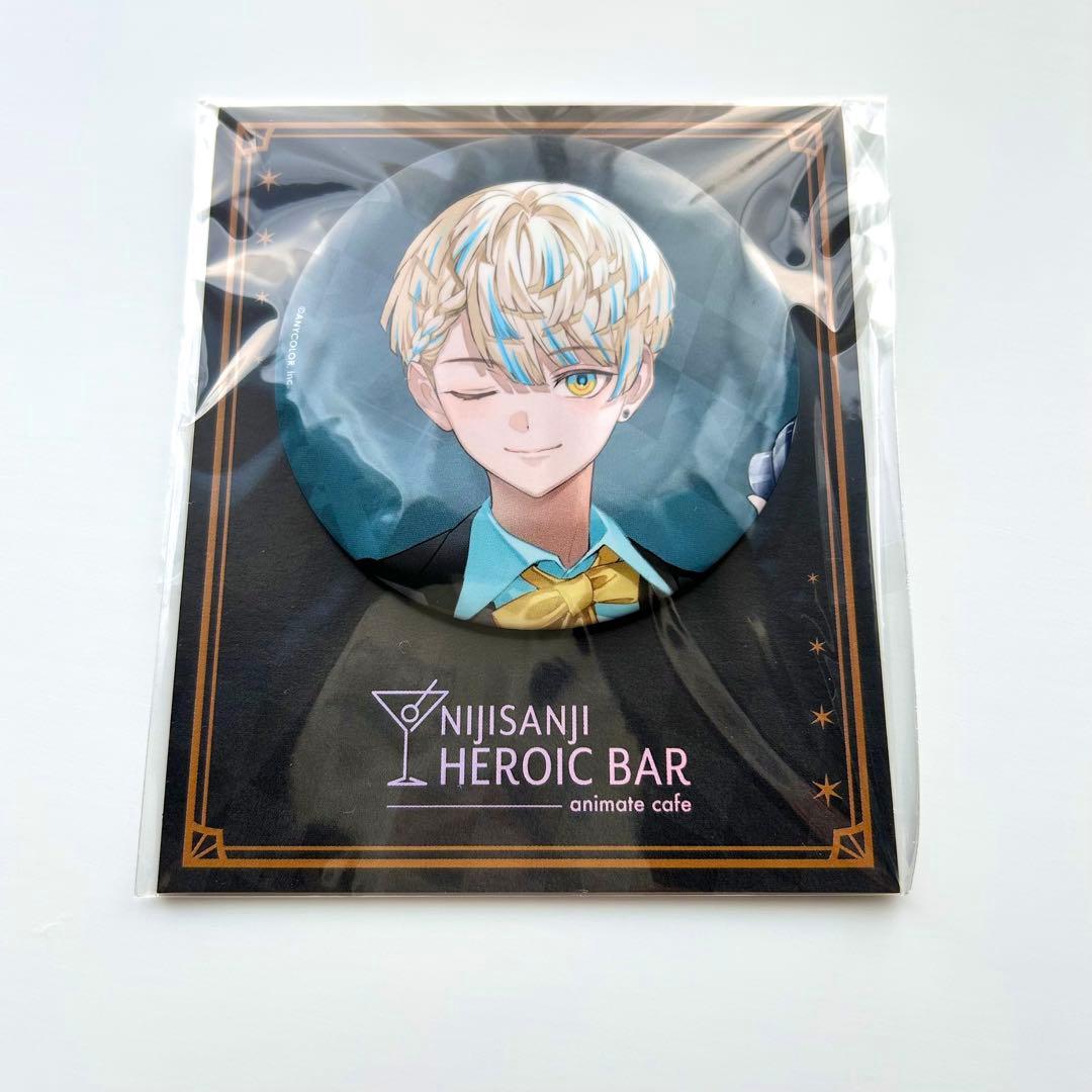 にじさんじ 緋八マナ アニメイトカフェ HEROIC BAR BIG缶バッジ - メルカリ