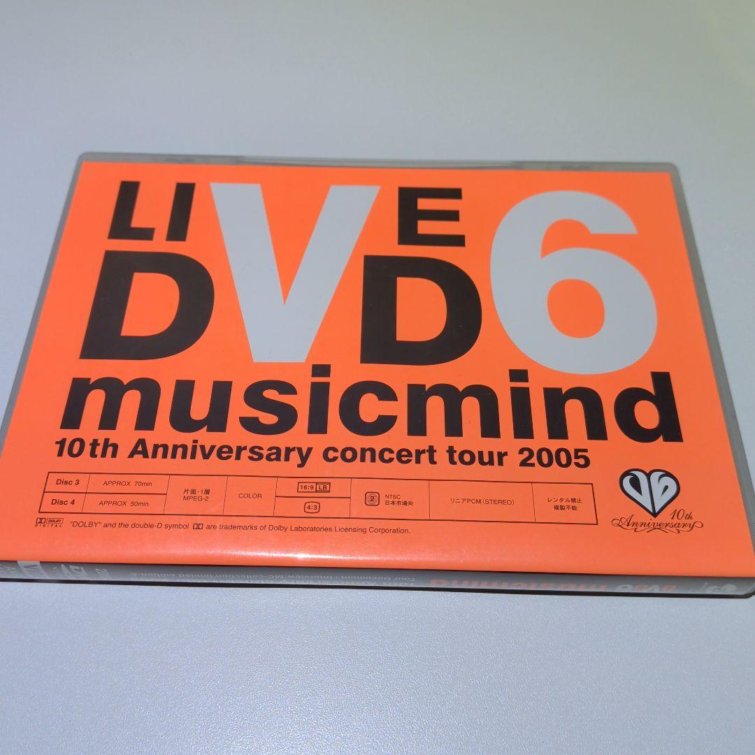 V6 LIVE DVD musicmind 10th 2005 DVD 4枚組 - メルカリ