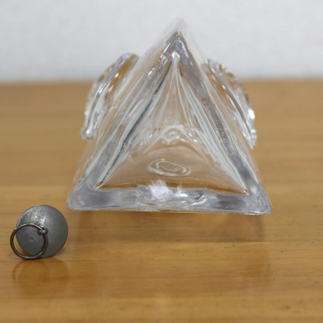 【貴重】エリックホグラン　Erik Hoglund　最初期作品　三角デキャンタ