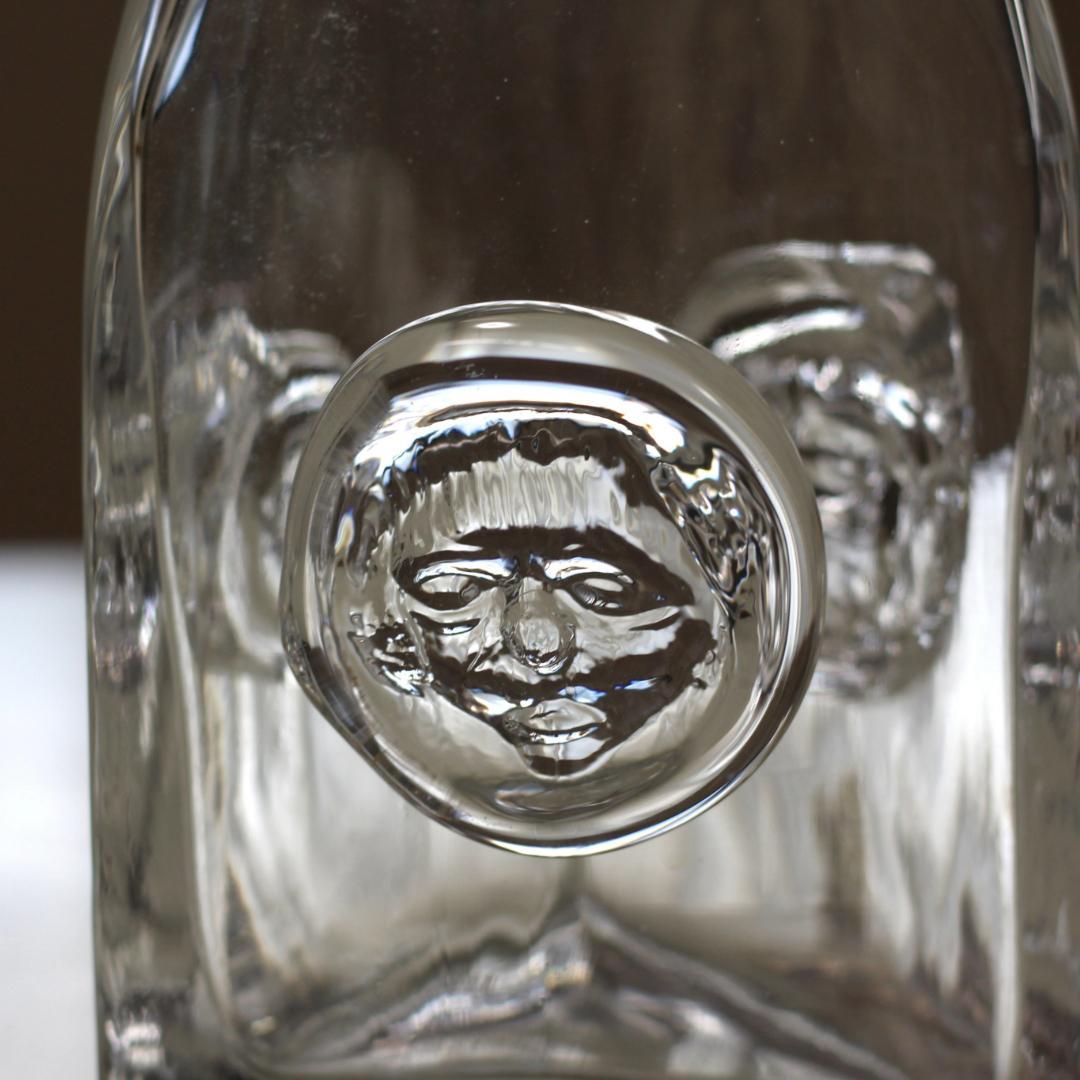 【貴重】エリックホグラン　Erik Hoglund　最初期作品　三角デキャンタ