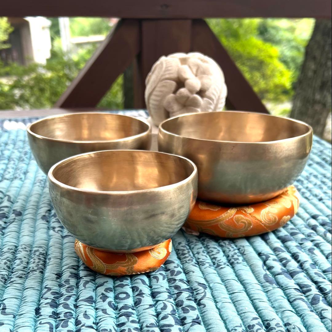 ハーモニートリオ No.2 10cm,12cm,13cm シンギングボウル
