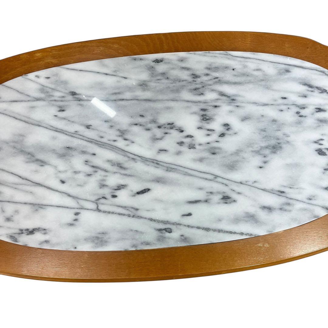 稀少品✨早い者勝ち❣️イタリア製 ローテーブル 大理石 ロココ調　猫足 おしゃれ