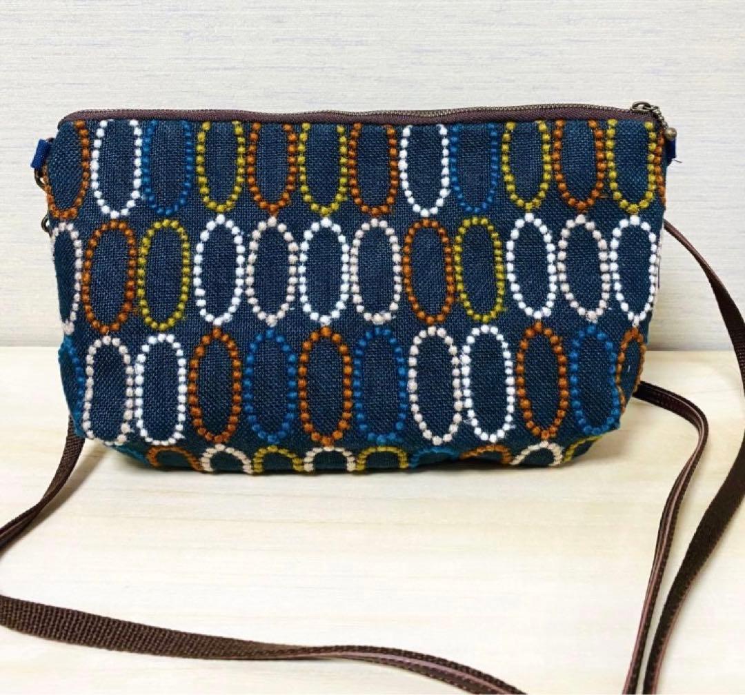 ミナペルホネン タルト ハンドメイドショルダーバッグ