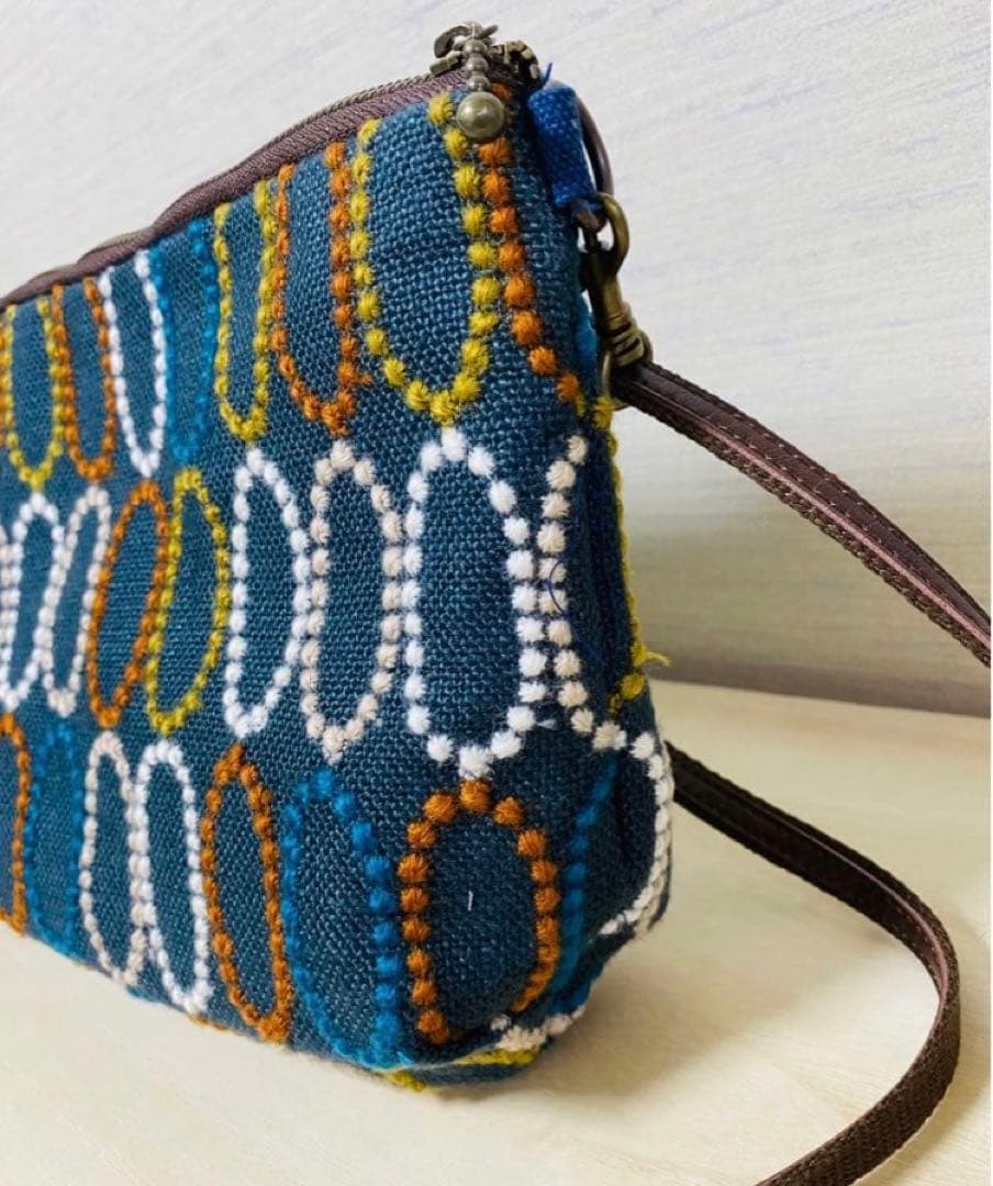 ミナペルホネン タルト ハンドメイドショルダーバッグ