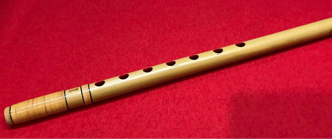 横笛291篠笛/6本調子/獅子田（柴山）中古品