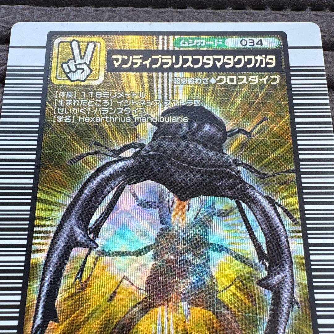 ムシキング マンディブラリスフタマタクワガタ 2005ファーストプラス