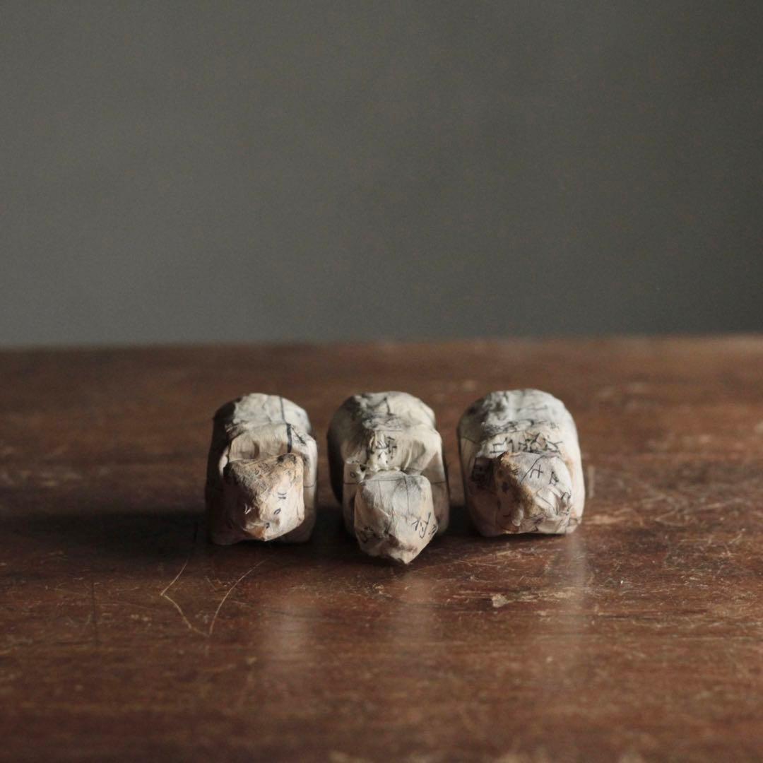 張子 首振り虎 未完成品 3体 郷土人形 古道具 アンティーク オブジェ