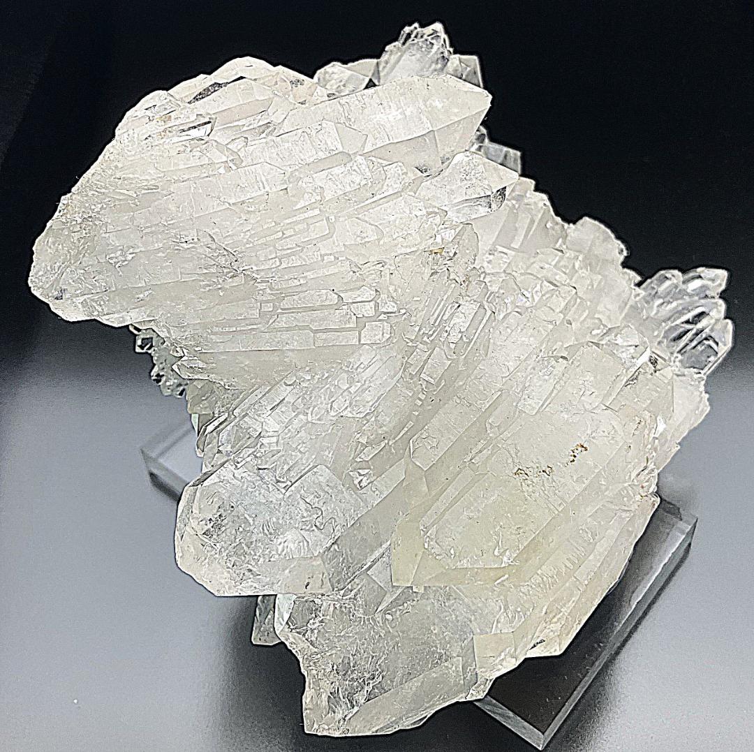 USA アーカンソー州　ダブルポイントクォーツクラスター　　水晶原石