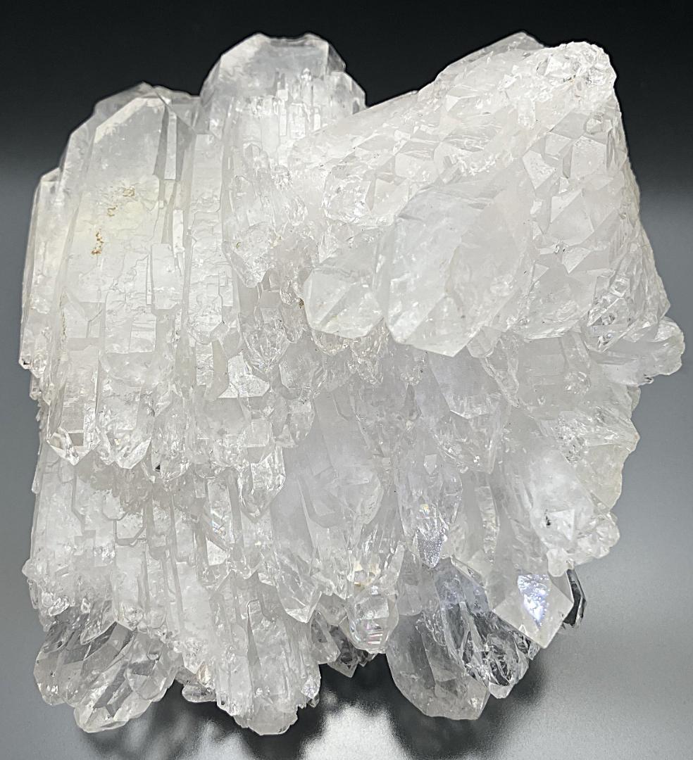 USA アーカンソー州　ダブルポイントクォーツクラスター　　水晶原石