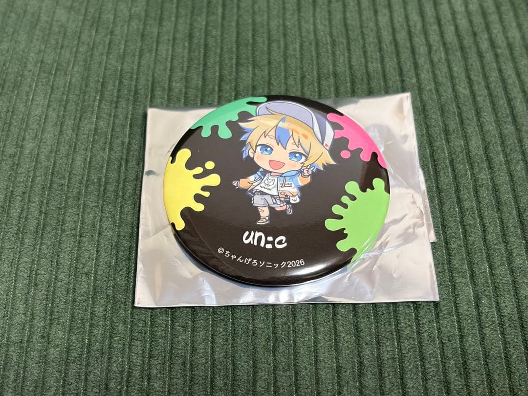 ちゃんげろソニック 缶バッジ - メルカリ