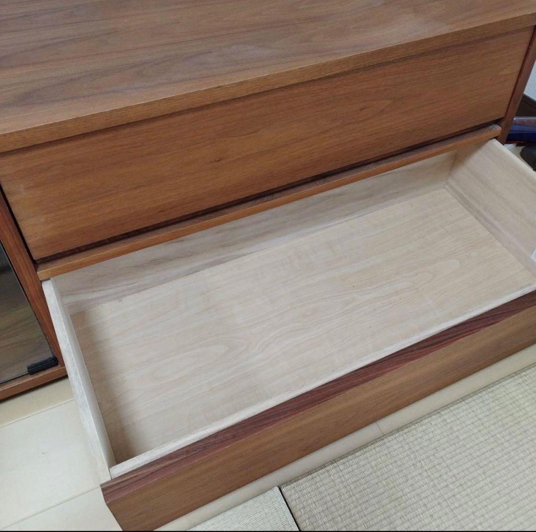 【値下】【送料込】無印良品 ウォールナット 160cm テレビボード　テレビ台