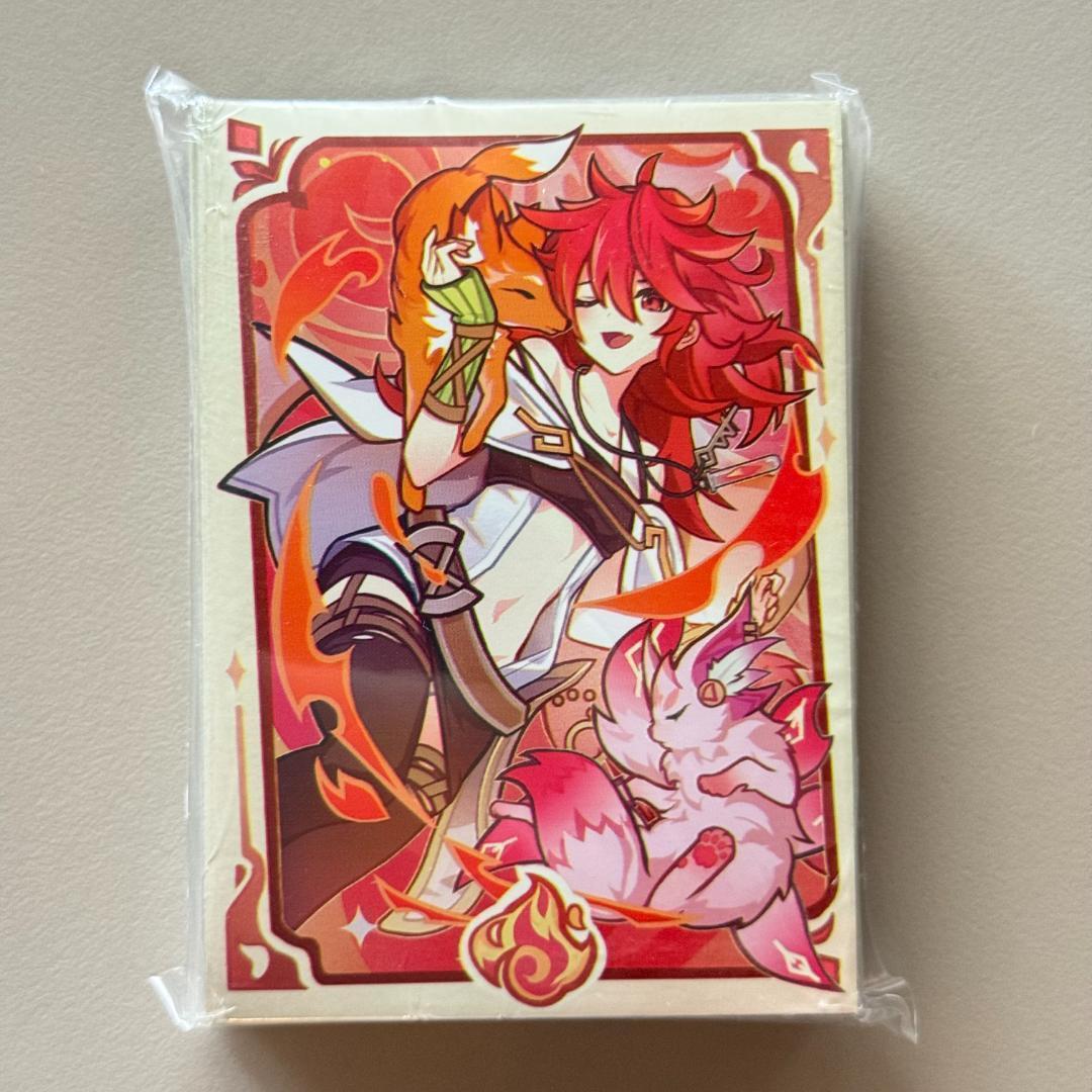 Ys63 火霊媒師ヒータ 60枚 遊戯王 カードスリーブ プロテクター - メルカリ