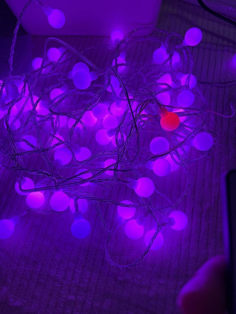 LEDボールライト 16色のカラーモード 充電式