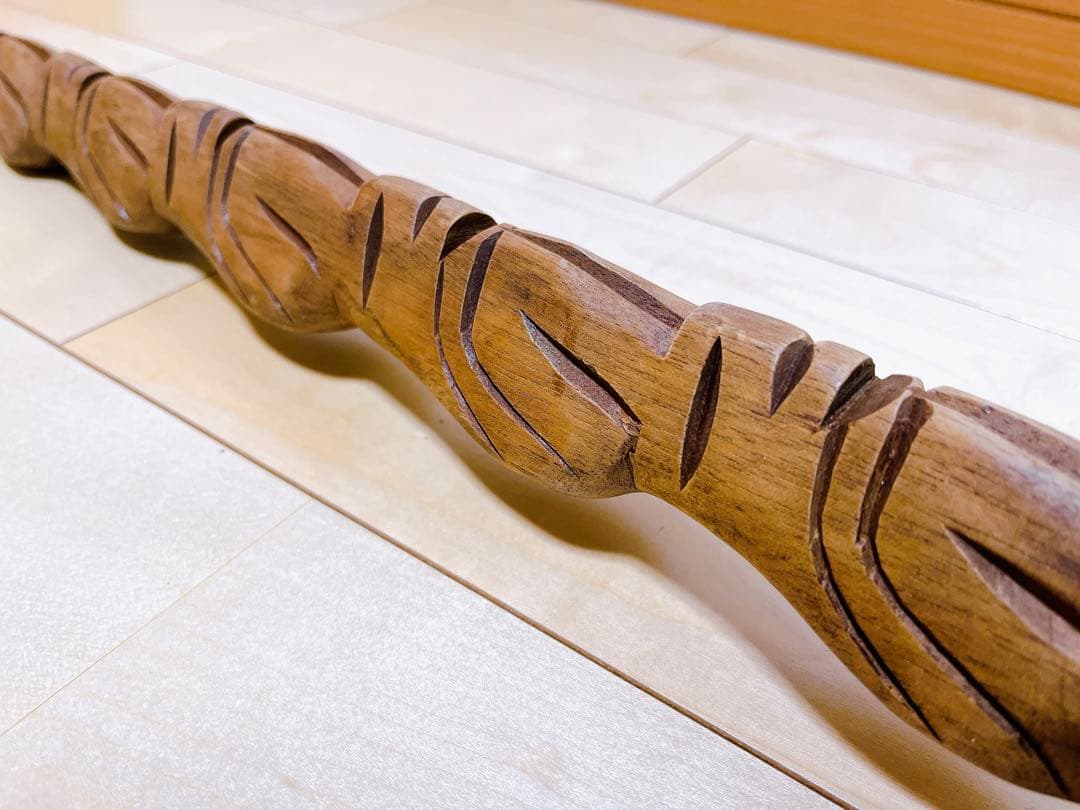 巨大☆ 木製☆ 大きなスプーン&フォーク セット 置き物 置物 オブジェ