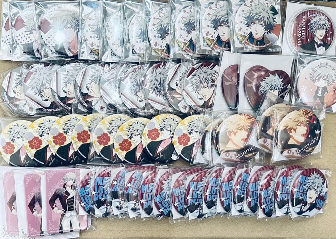 うたプリ 黒崎蘭丸 缶バッジ カルナイ QUARTET NIGHT