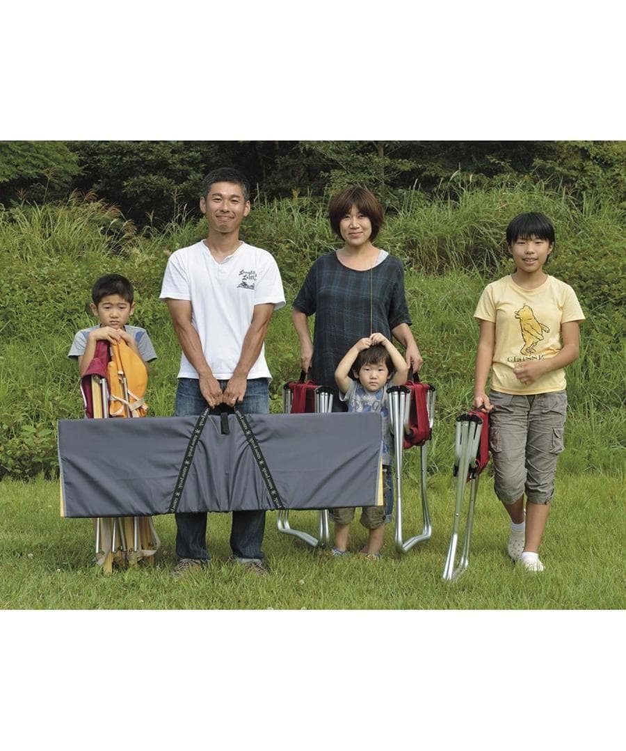 ワンアクションテーブルロング竹