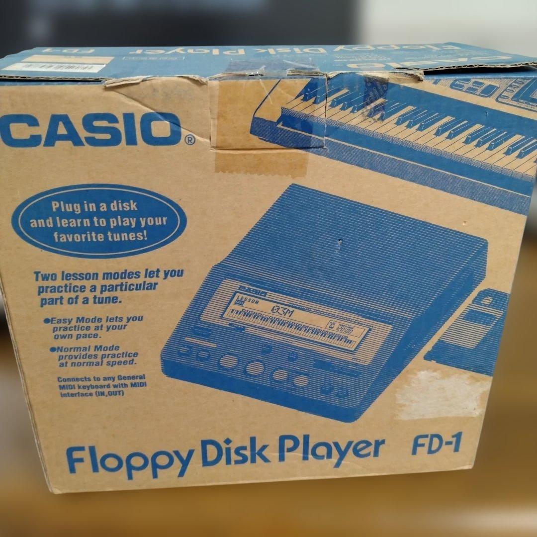 ■CASIO フロッピーデスクプレーヤー　FD-1 MIDIデータプレーヤー