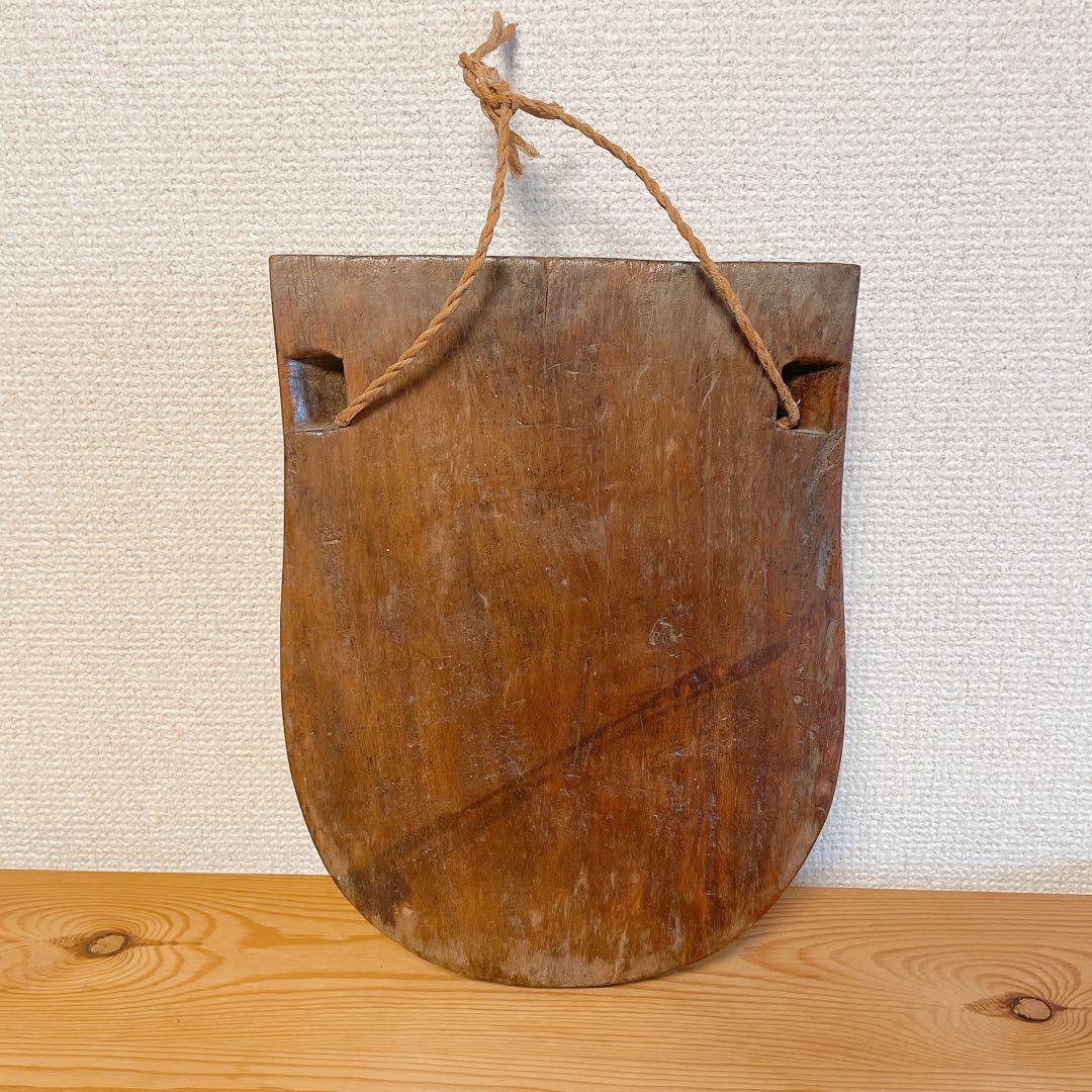 アフリカ　木彫　刀刺し　ナイフ刺し　民藝　工芸　アンティーク