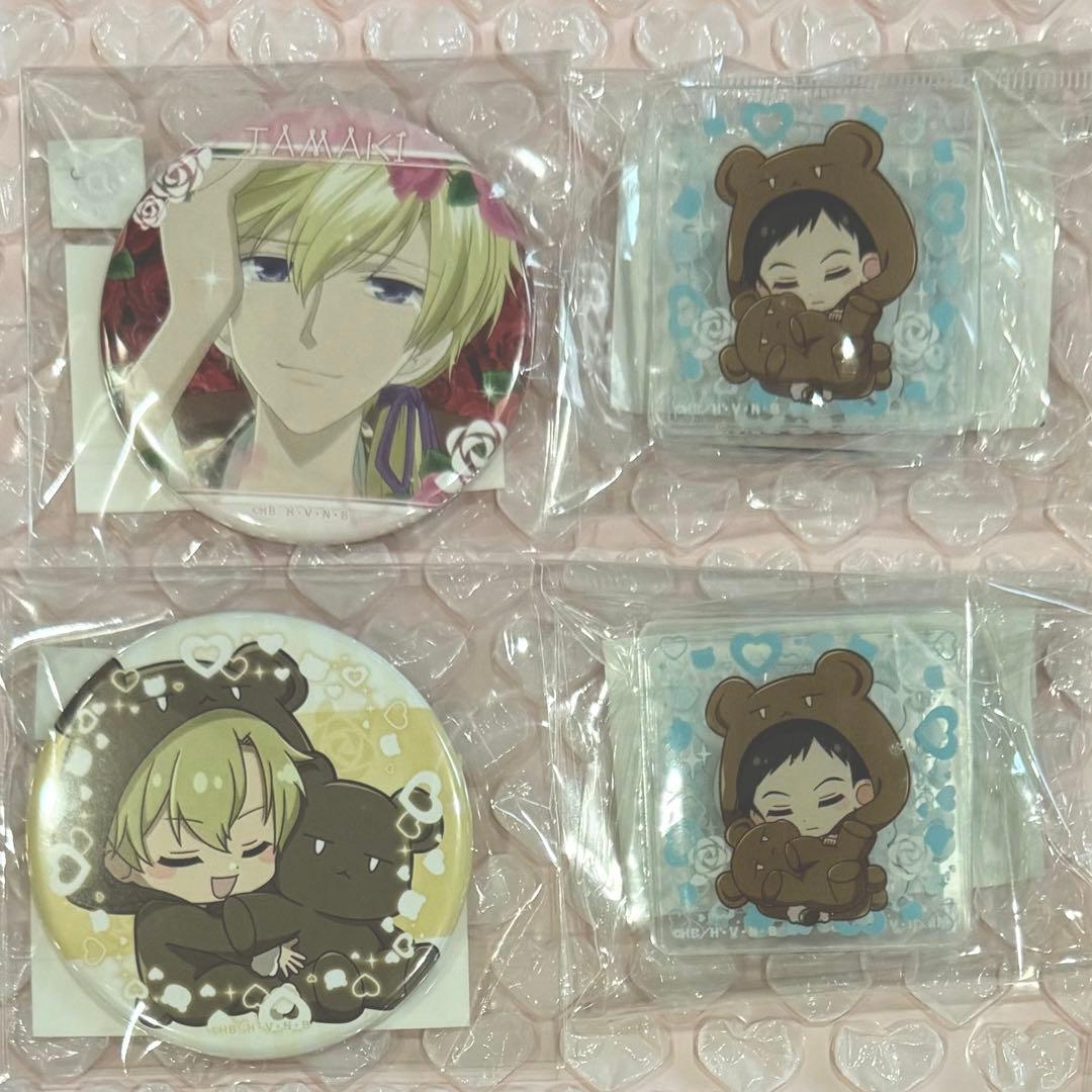 桜蘭高校ホスト部　くじメイト　須王環　崇　モリ先輩　4点セット アニメイト通販くじメイトに『桜蘭高校ホスト部』が6/23〜登場