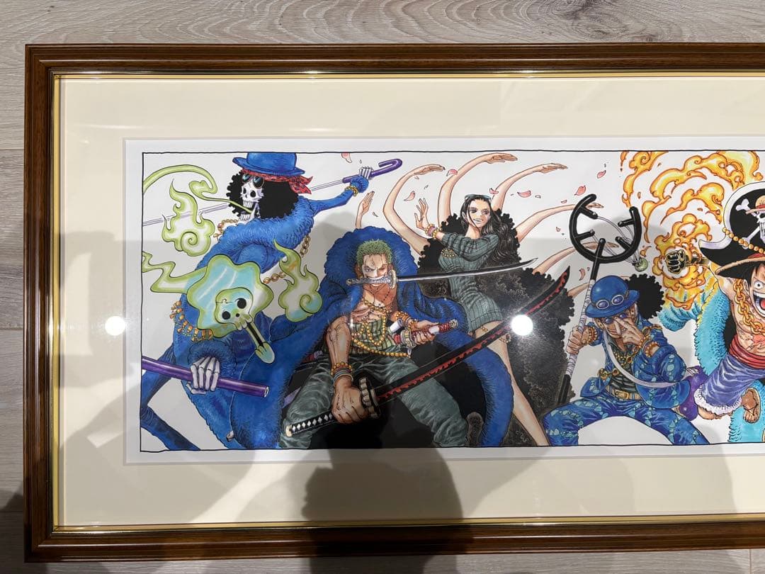ミ*ヤ様 【激レア】ワンピース20周年　額装高精細複製原画　ONEPIECE 美