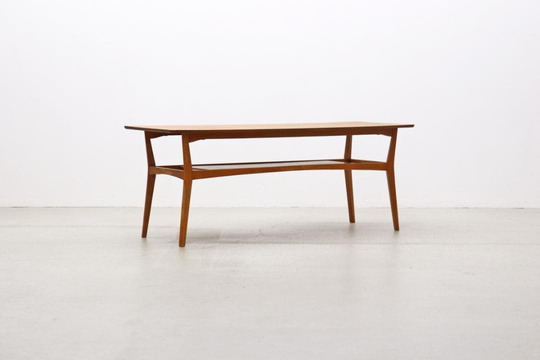 北欧 デンマーク ヴィンテージ チーク材 センターテーブル ローテーブル