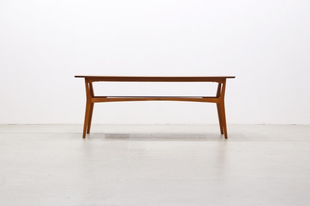北欧 デンマーク ヴィンテージ チーク材 センターテーブル ローテーブル
