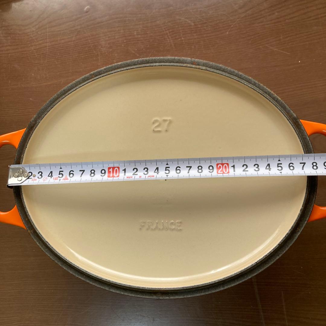 ルクレーゼ　27cmオーバル鍋