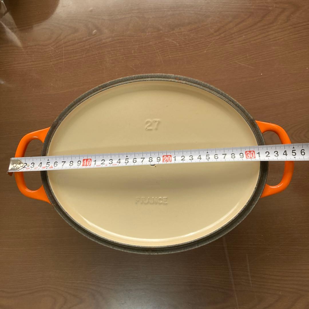 ルクレーゼ　27cmオーバル鍋