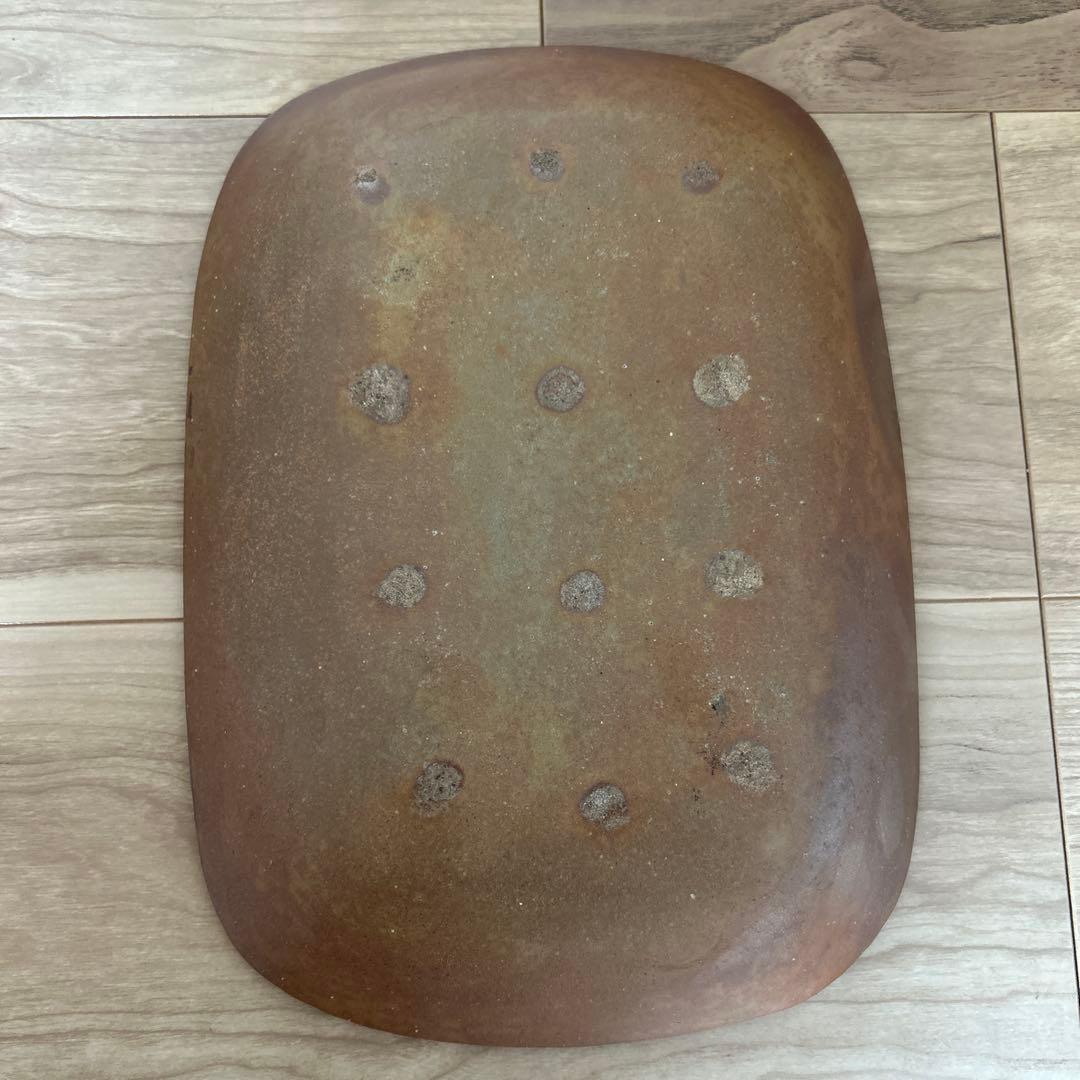 山根窯　角皿　未使用品