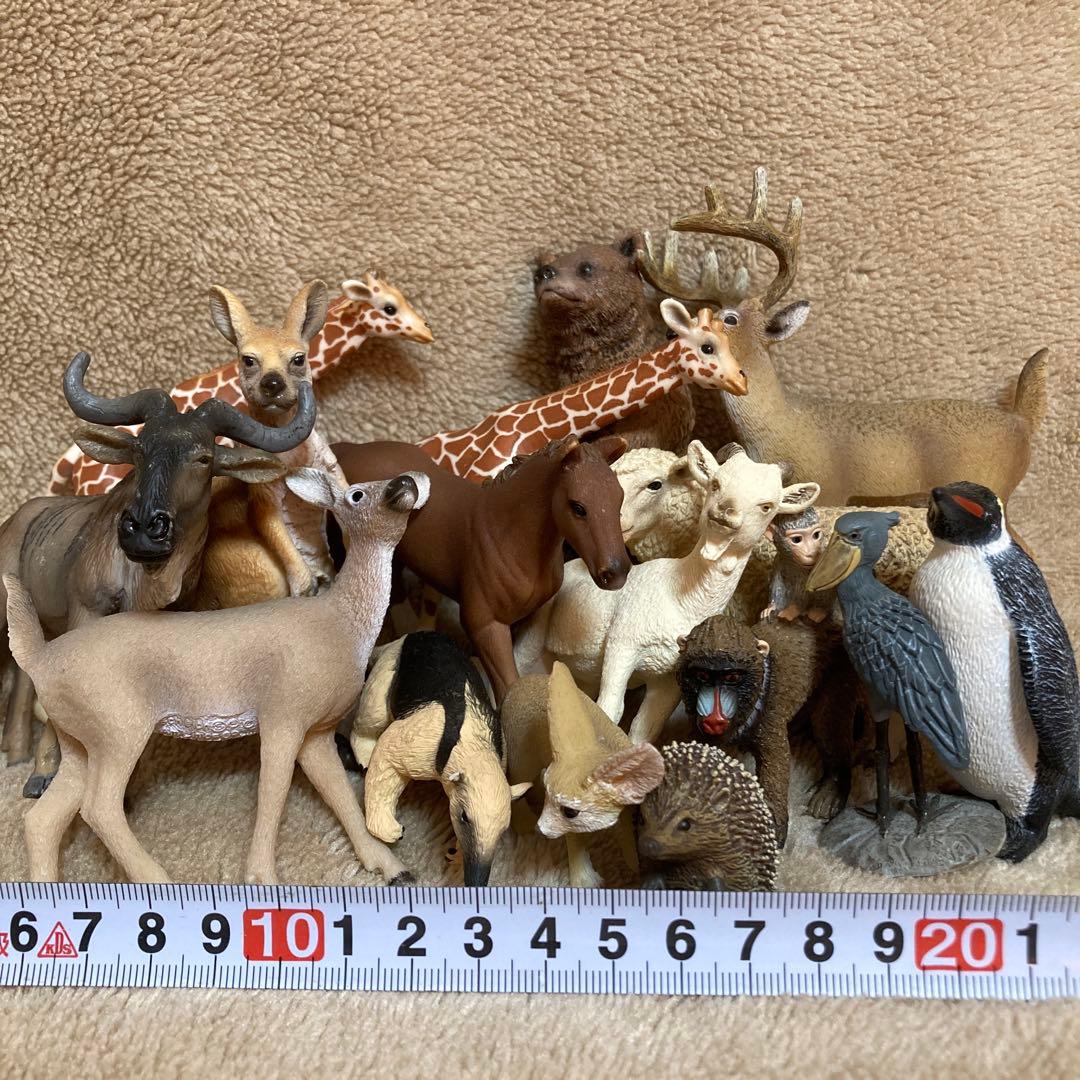 ②schleichシュライヒ他Wild Life FARM 動物フィギュア16点