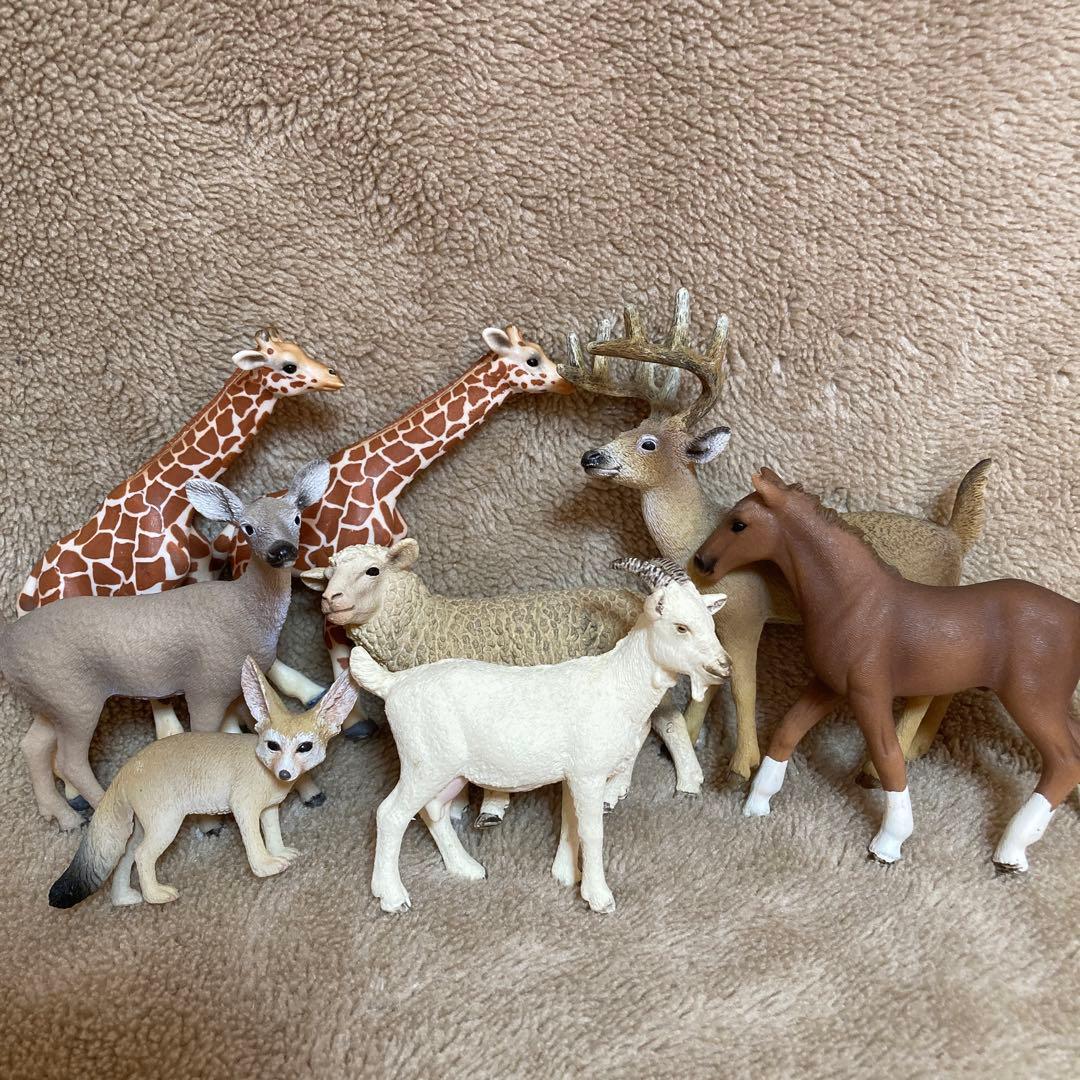 ②schleichシュライヒ他Wild Life FARM 動物フィギュア16点
