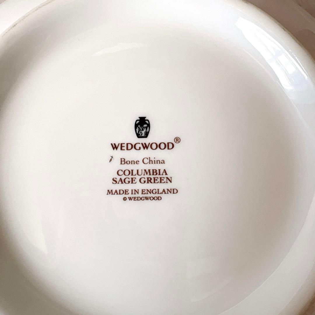 新品】廃盤 ウェッジウッド コロンビア セージグリーン サラダ ボウル