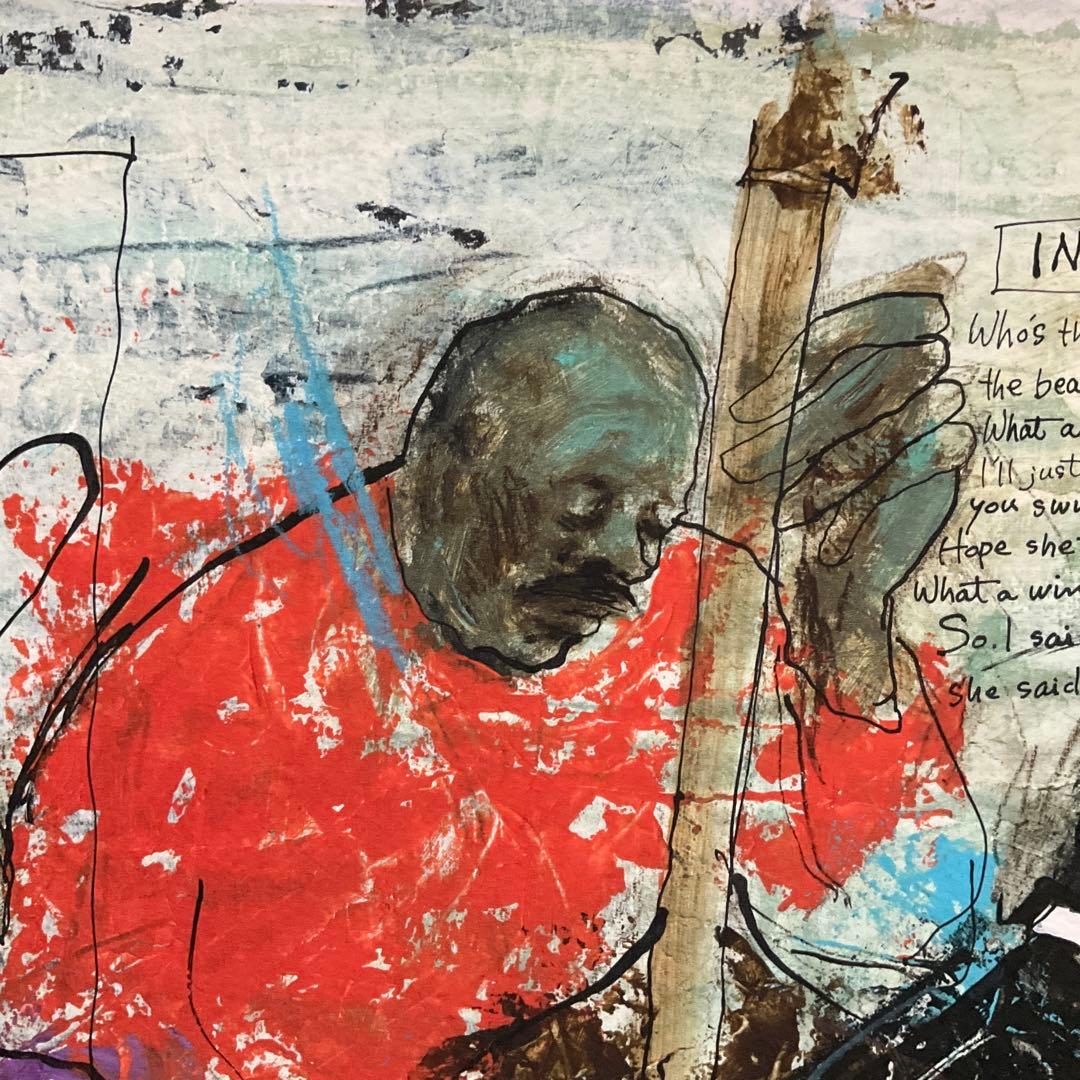 絵画・額縁・版画・津田耕・新品未使用・JAZZ・Excite・美術品