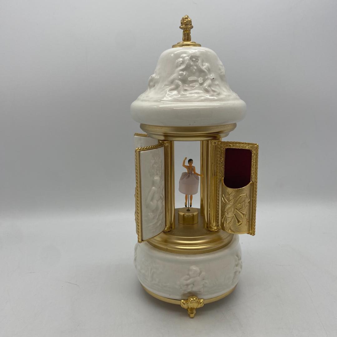 ＃13537 リュージュ オルゴール シガレット 葉巻入れ　オルゴール不動