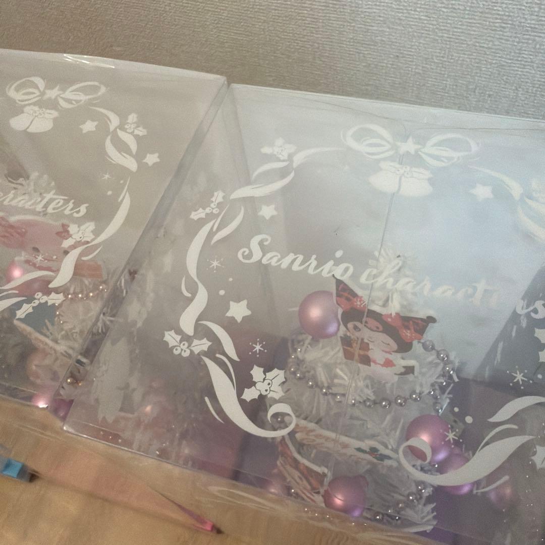 サンリオキャラクター クリスマスツリーセット クロミ　マイメロ　シナモン　当時品