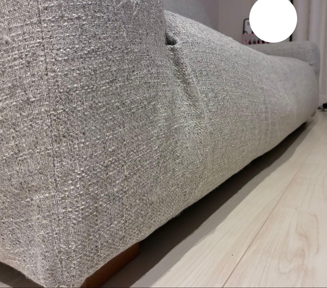 unico LOWEY ソファ　2.5シーター　グレー