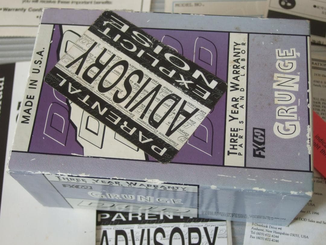 ギター DOD Grunge FX69  Cobain Nirvana