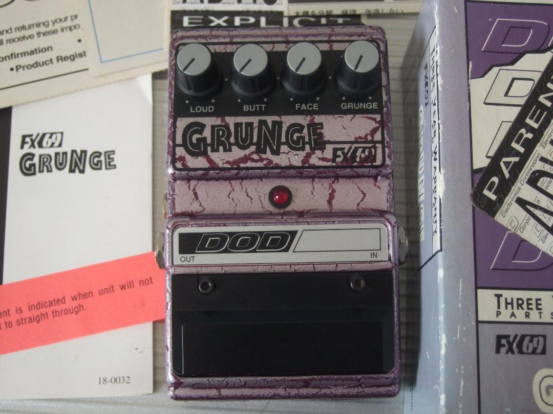 ギター DOD Grunge FX69  Cobain Nirvana