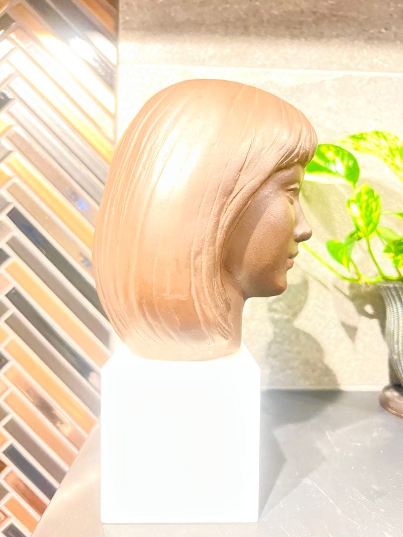 舟越保武 ブロンズ頭像 「K嬢」