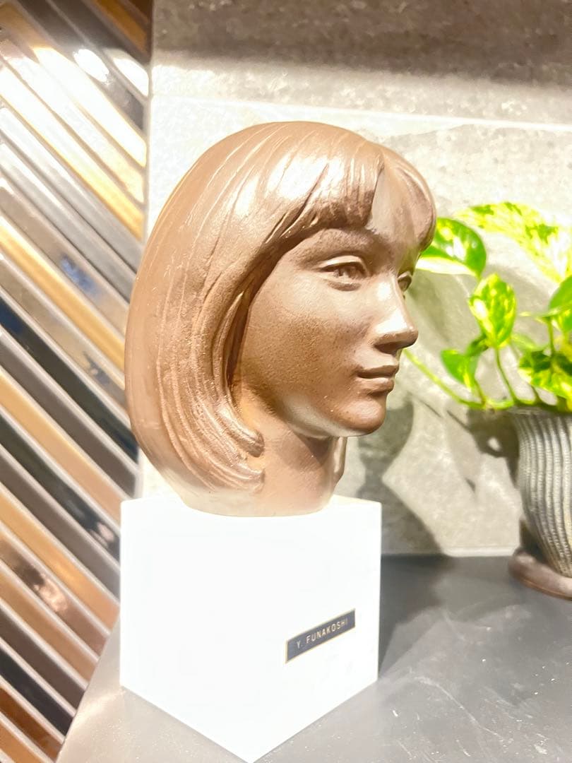 舟越保武 ブロンズ頭像 「K嬢」