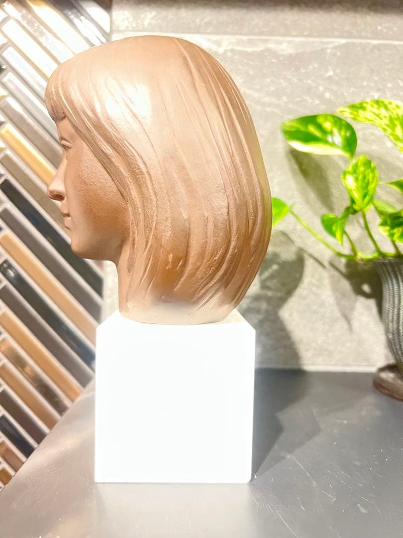 舟越保武 ブロンズ頭像 「K嬢」